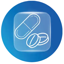 Pneumatic medication delivery icon